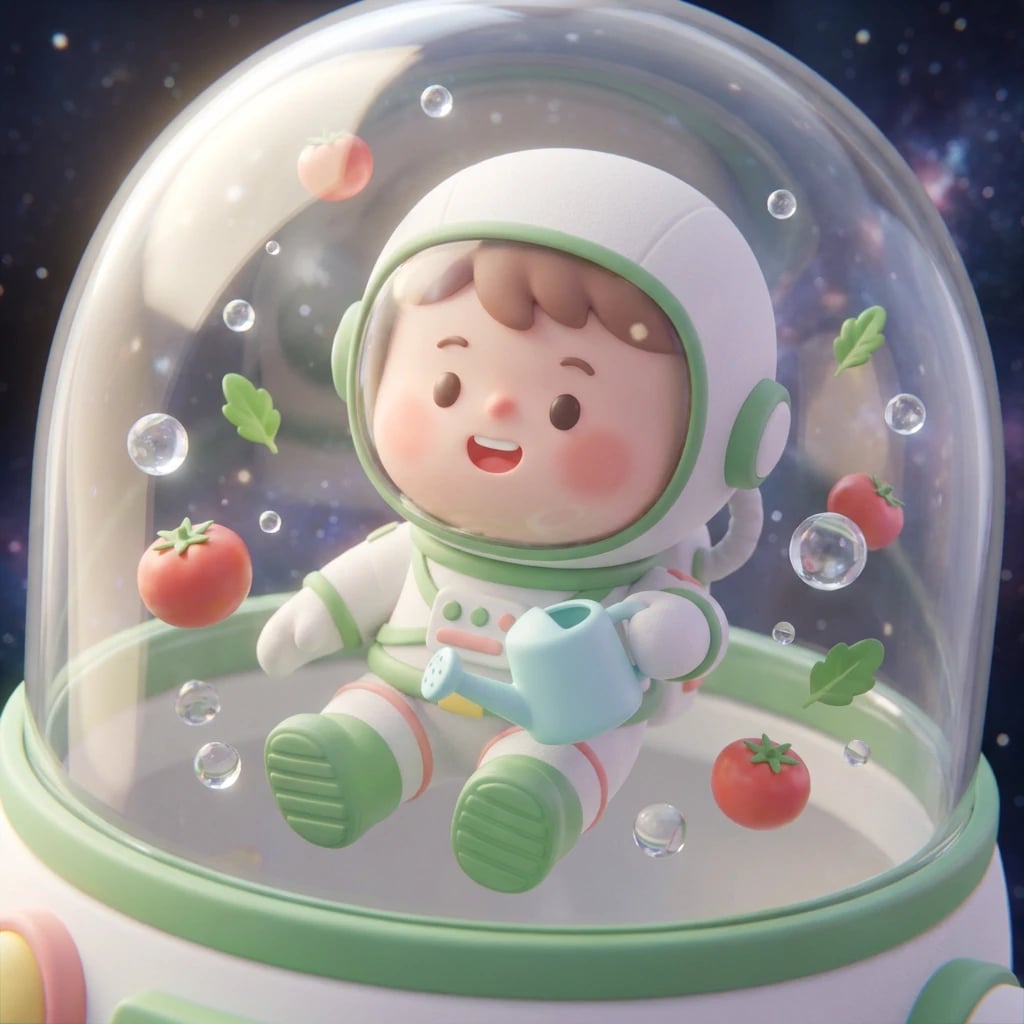 Floating Space Garden Helper