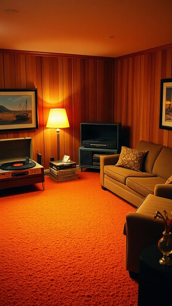 70s Living Room Vibe