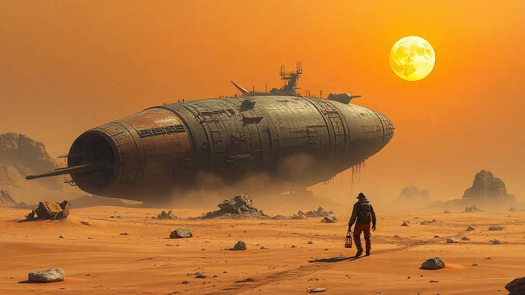 Abandoned Desert Spaceport