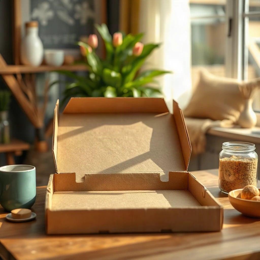 Pizza Box Mockup Lifestyle