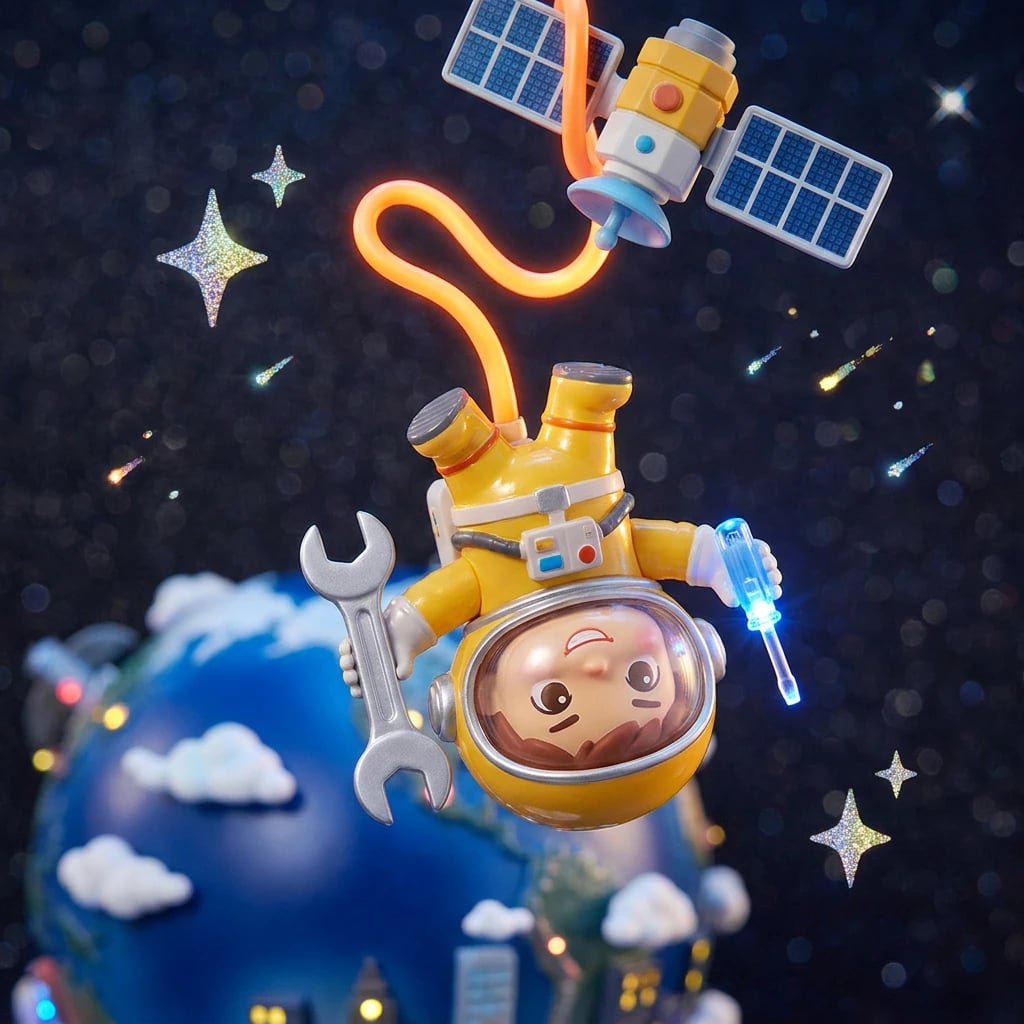 Tethered Satellite Repair Mission