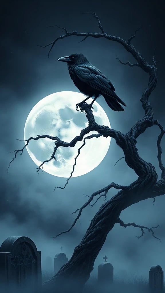 Raven on Twisted Tree