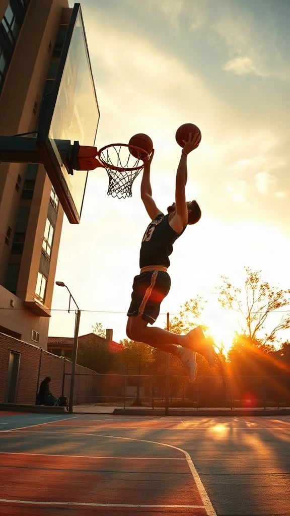 Basketball Slam Dunk