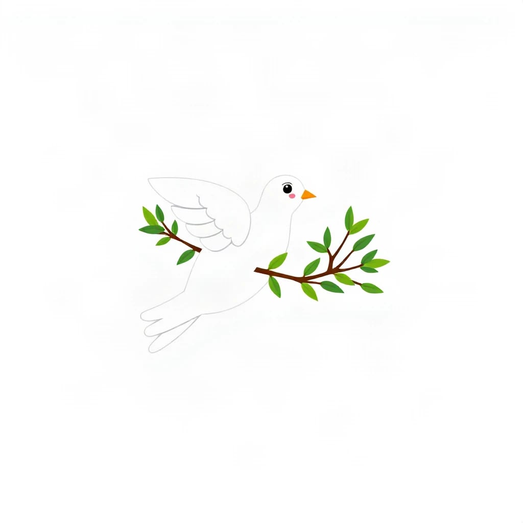 Peace Dove Emoji