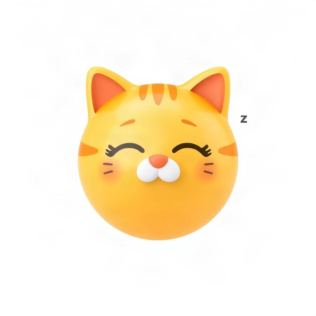 Sleepy Cat Emoji