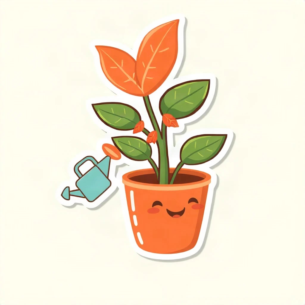 Plant Mom Sticker