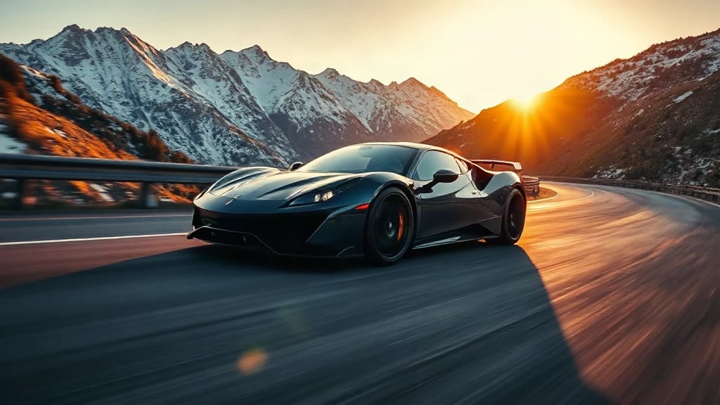 Supercar Mountain Pass
