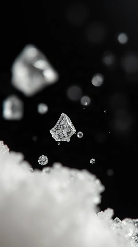 Sugar Crystals Macro Studio