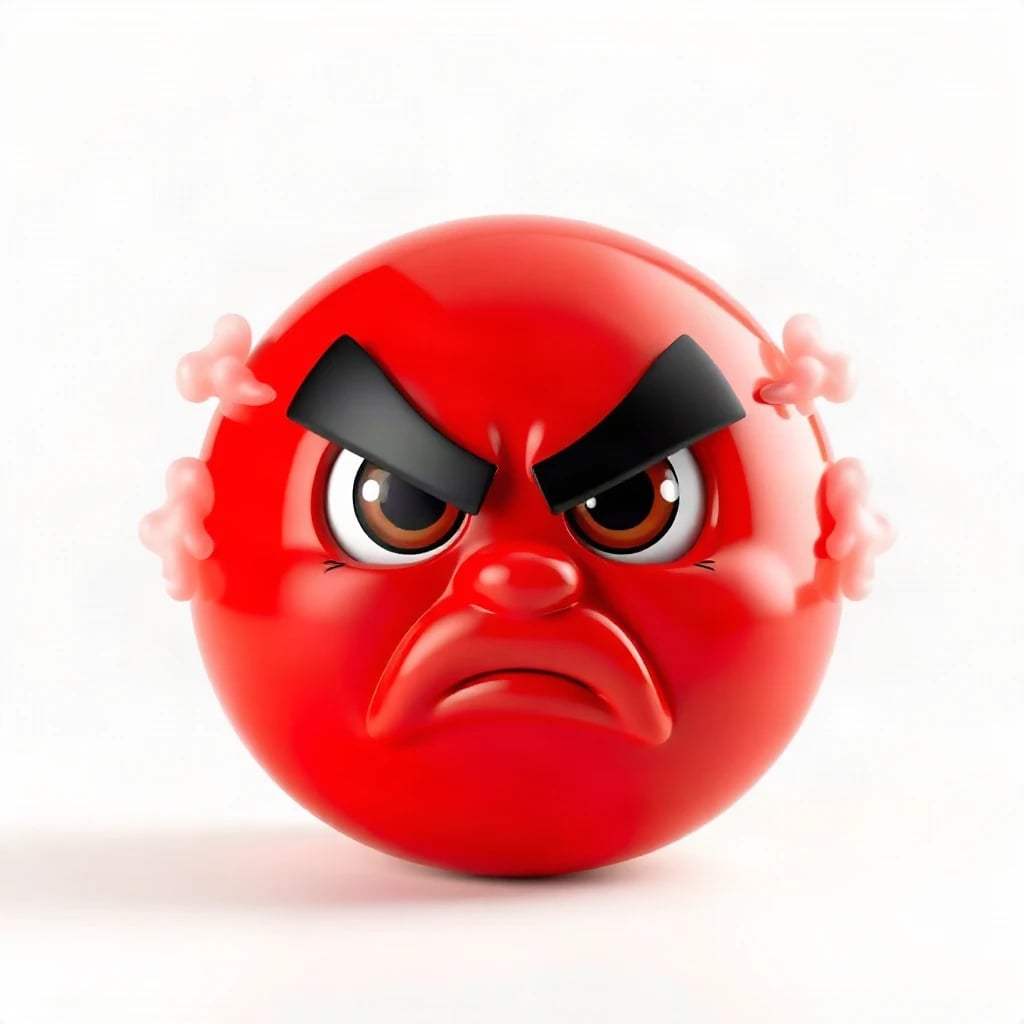 Angry Steam Emoji