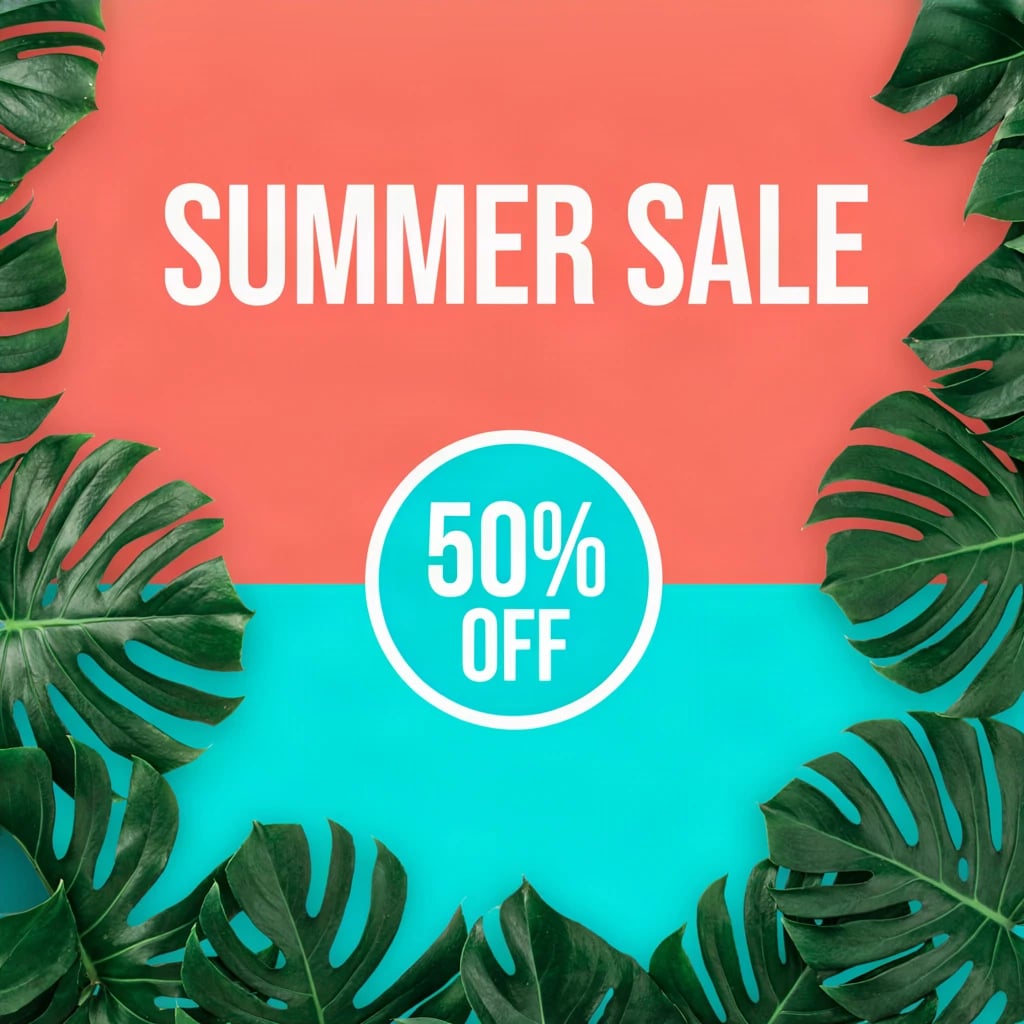 Summer Sale Instagram Post