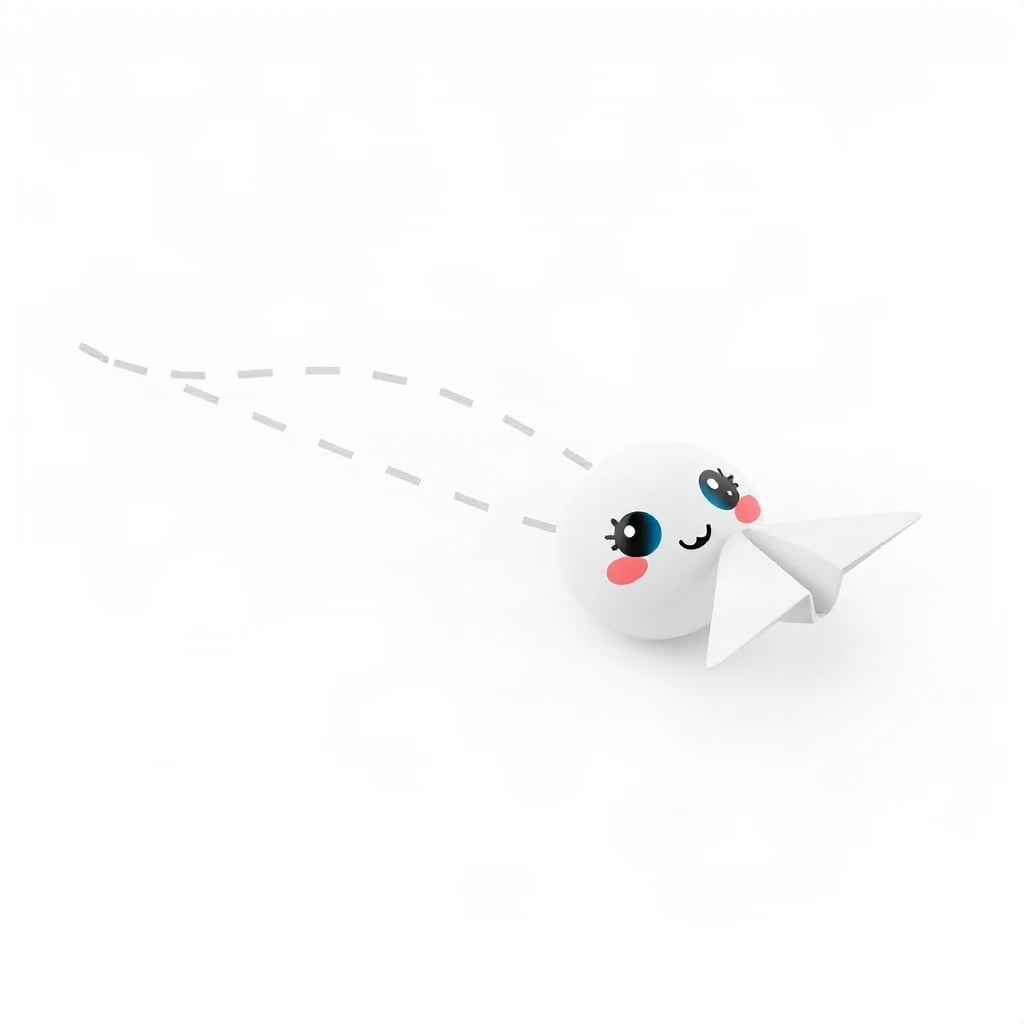 Paper Plane Emoji