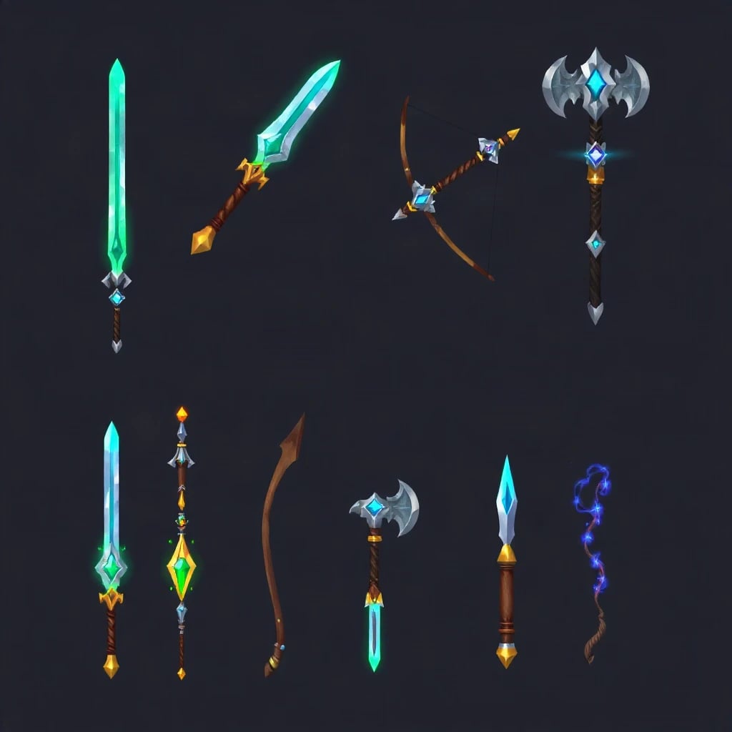 Weapon Sprite Sheet