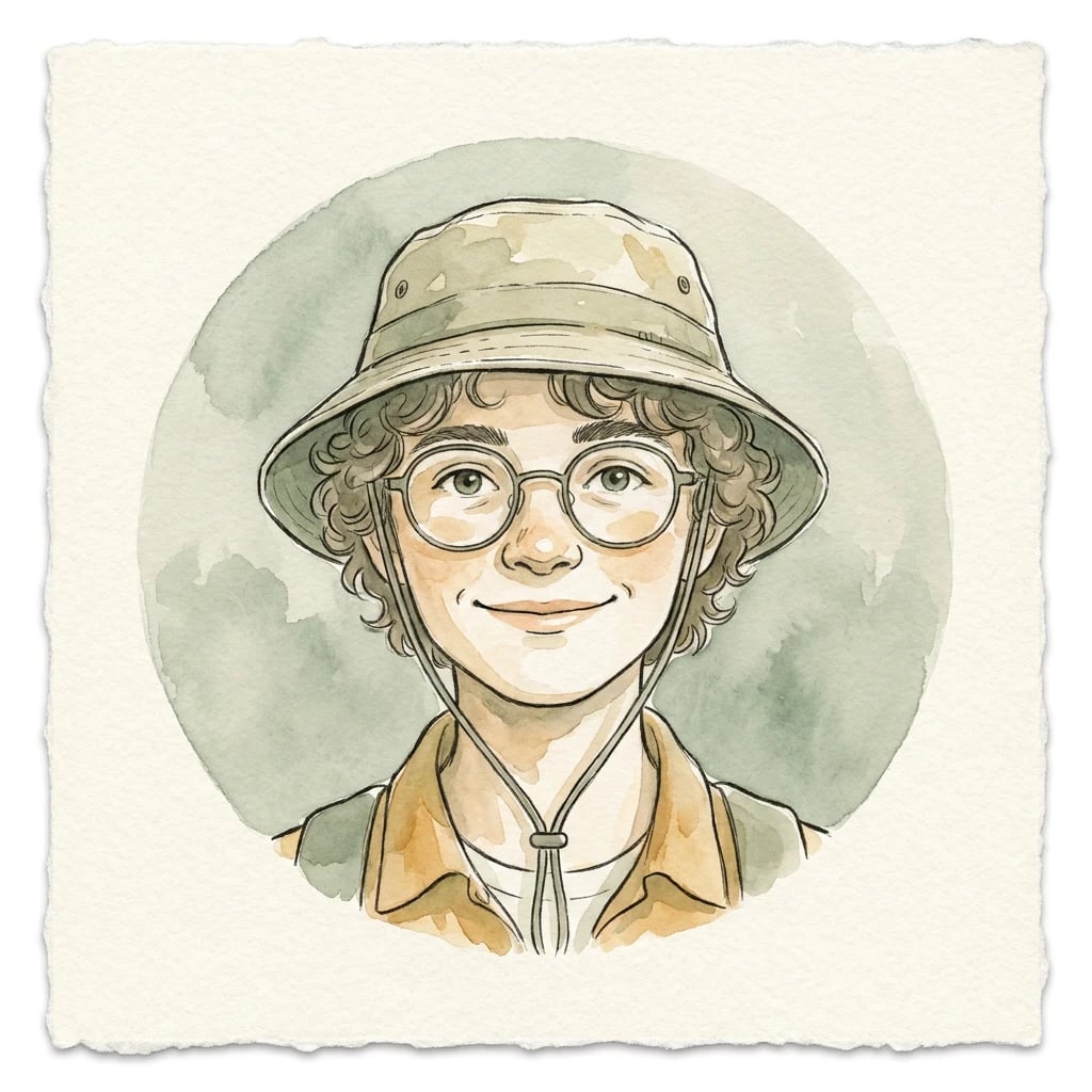 Watercolor Explorer Avatar