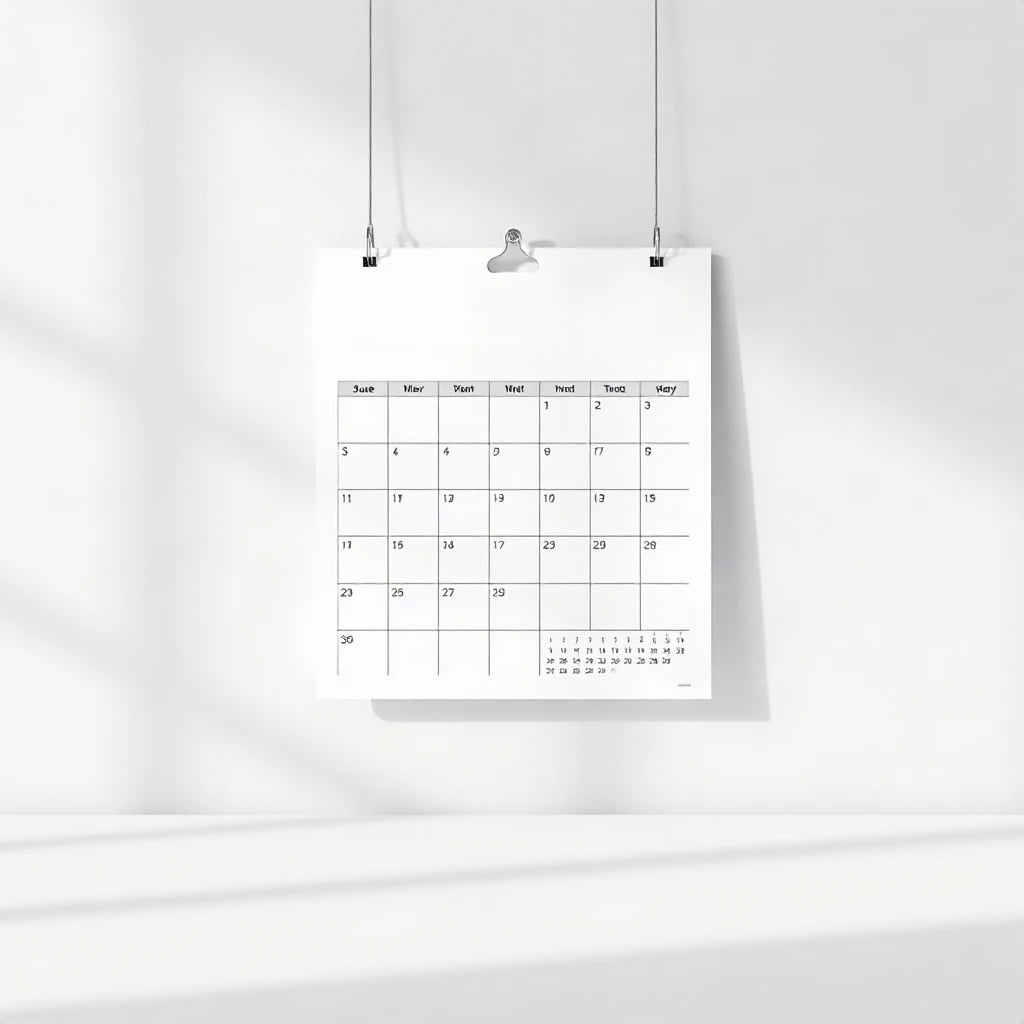 Calendar Mockup Studio