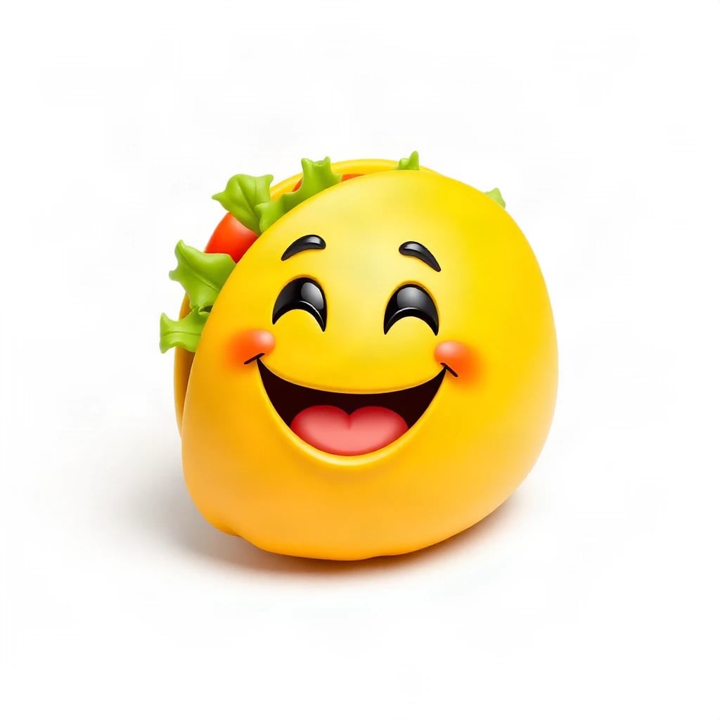 Happy Taco Emoji