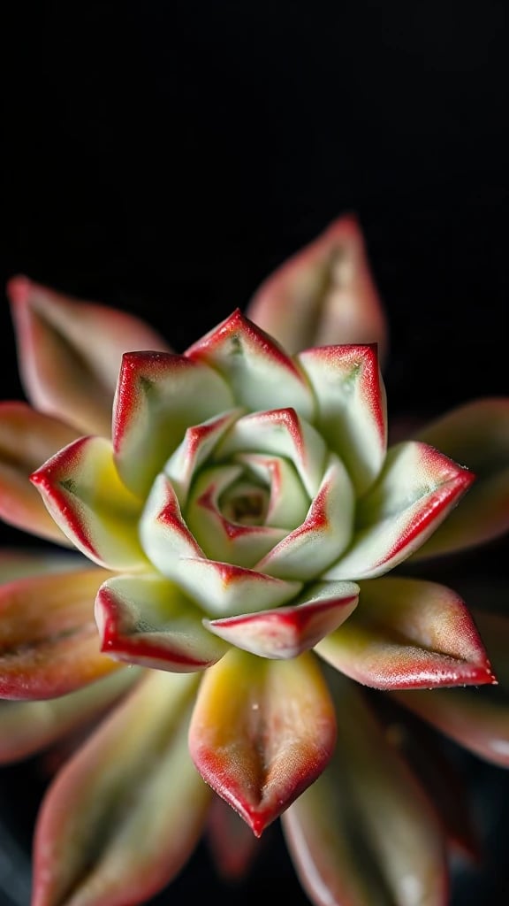 Succulent Rosette Macro Studio
