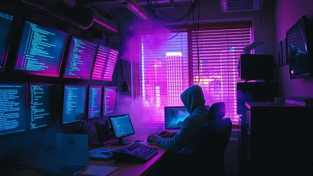Hacker Den Interior
