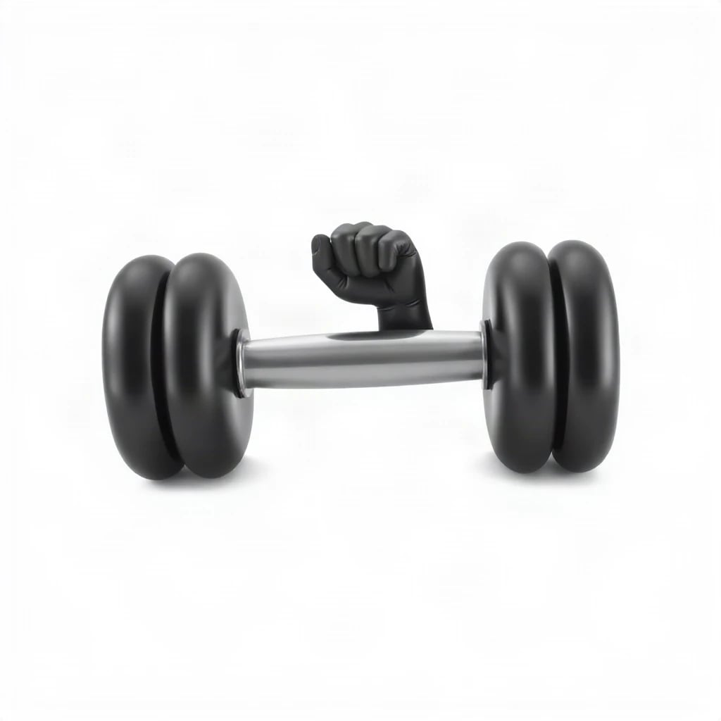 Dumbbell Emoji