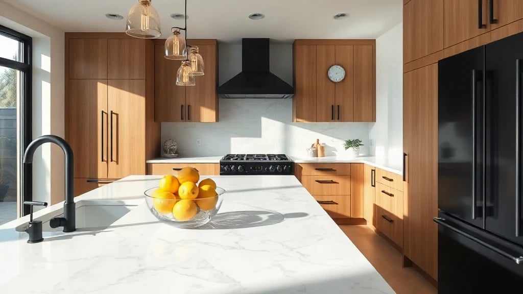 Modern Kitchen Marble
