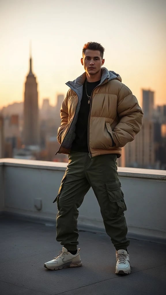 Streetwear Rooftop Editorial