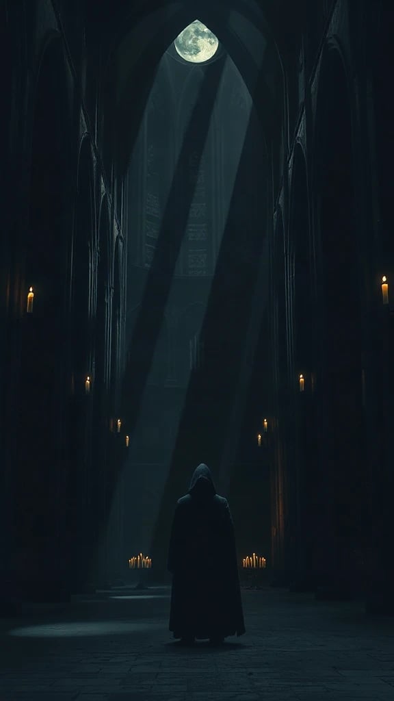 Gothic Cathedral Shadows