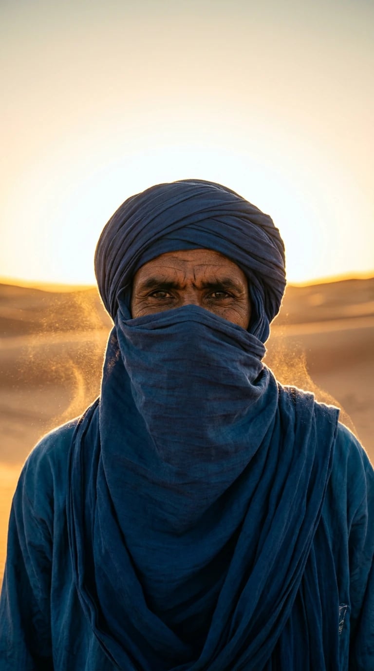 Desert Wanderer Portrait