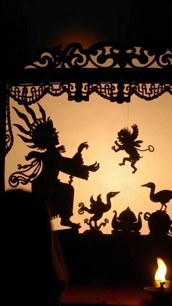 Wayang Shadow Puppet