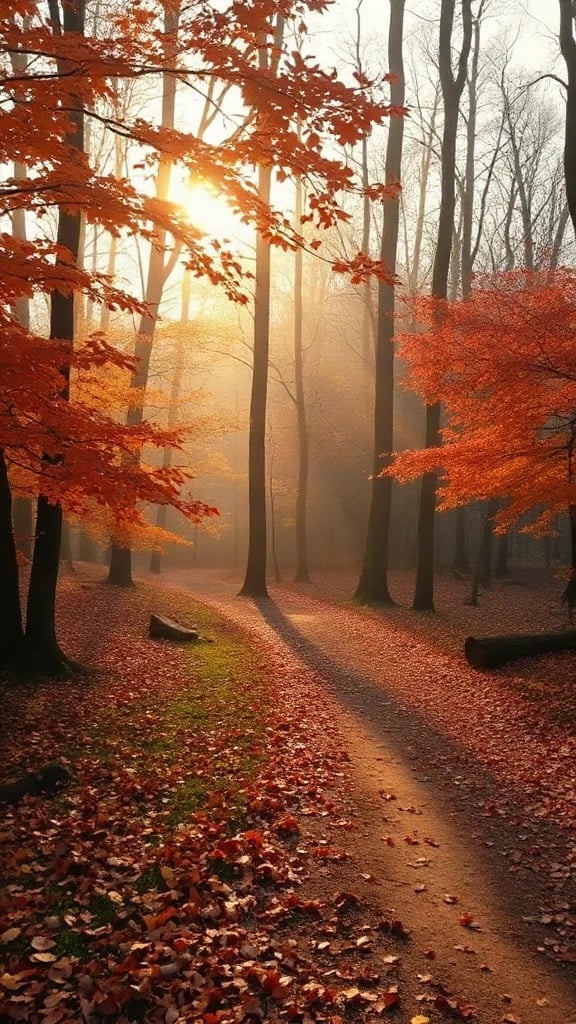 Autumn Forest Path