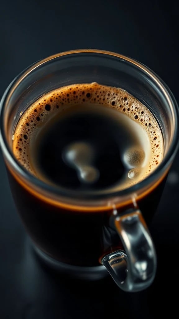 Coffee Crema Macro Studio