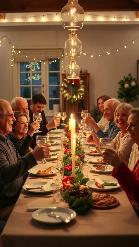 Multigenerational Holiday Dinner