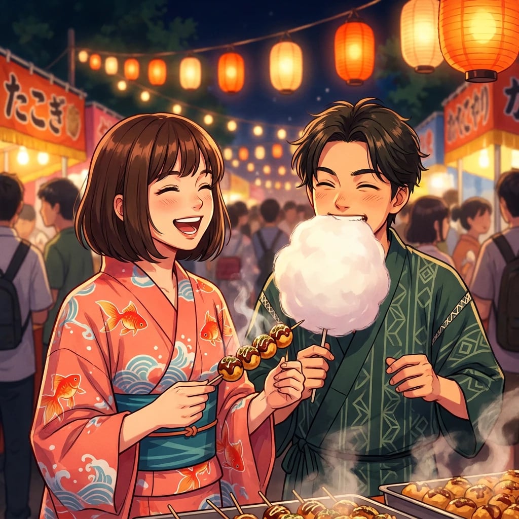 Midnight Snack Stall Glow