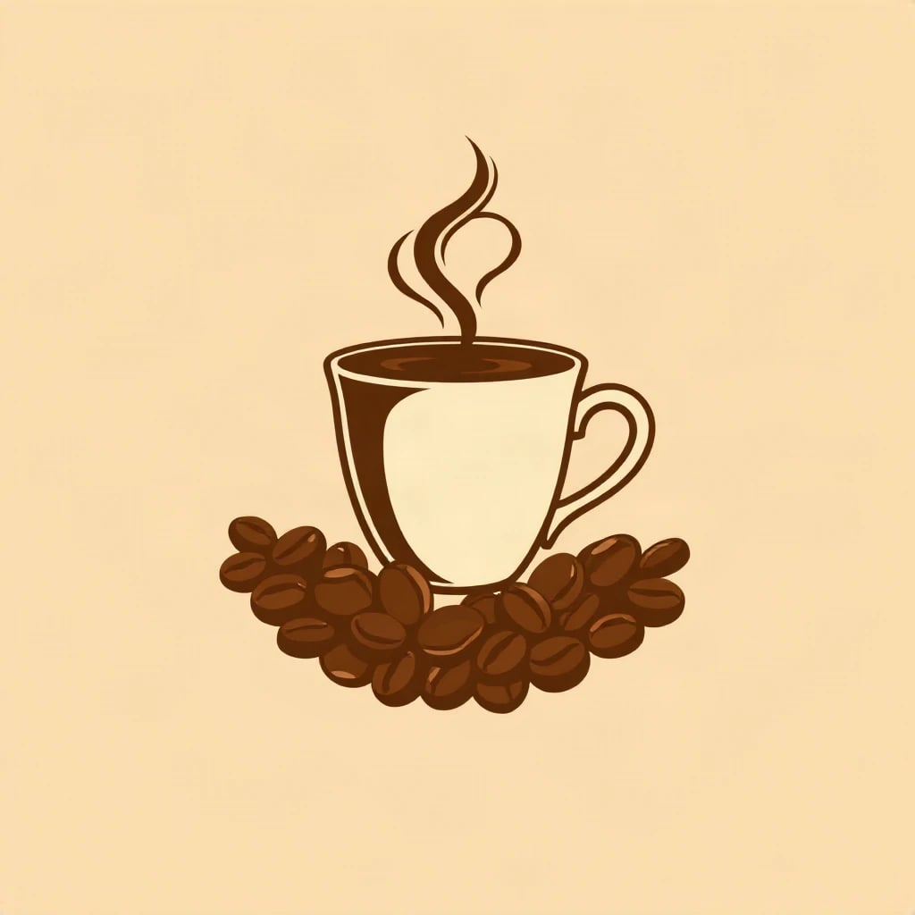 Coffee Cup Badge
