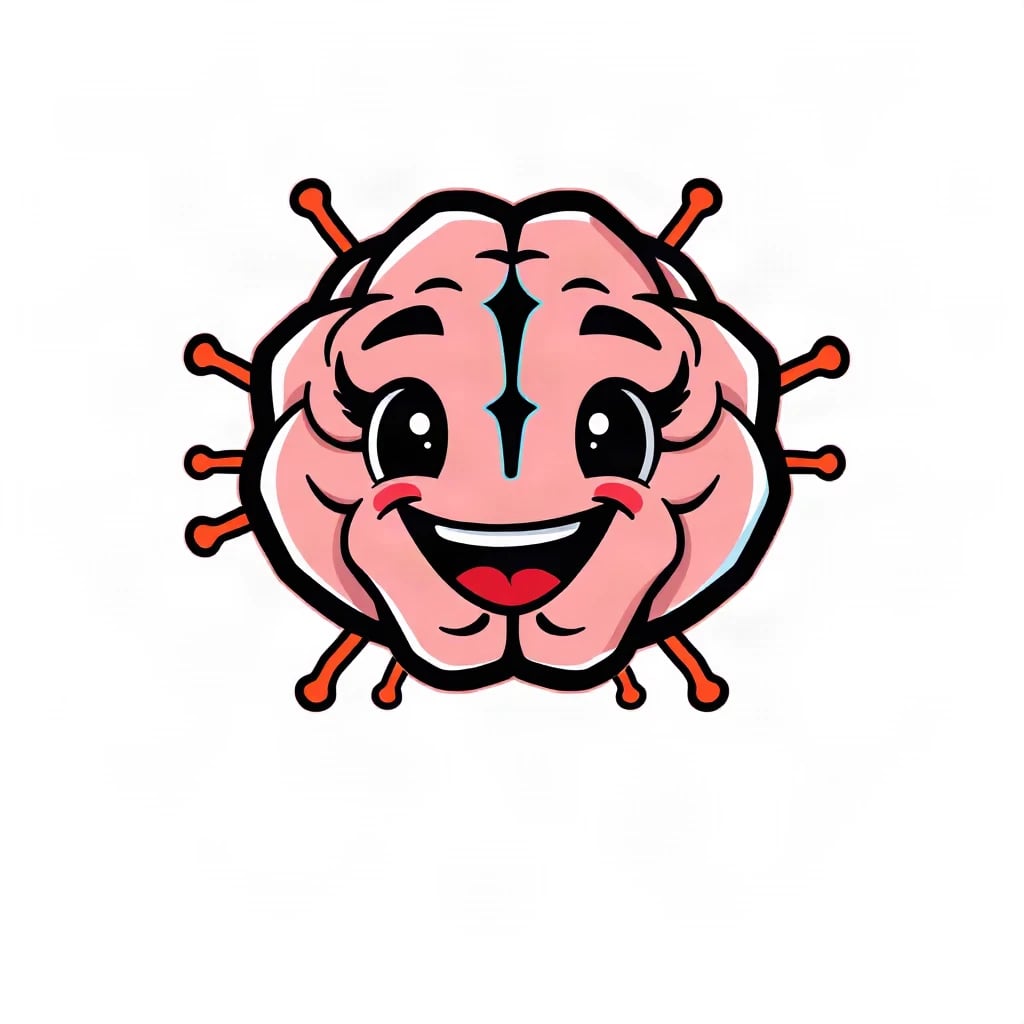 Mascot Brain Circuit Logo