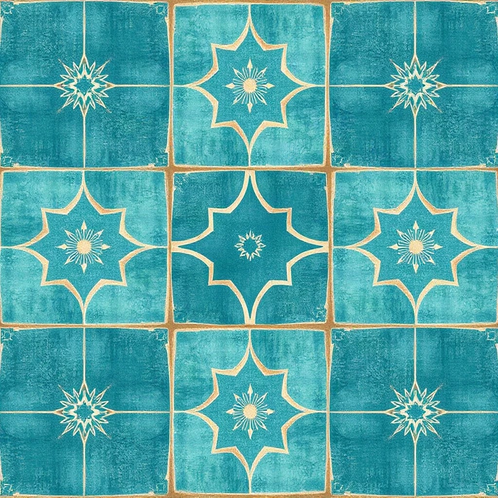 Moroccan Zellige Texture