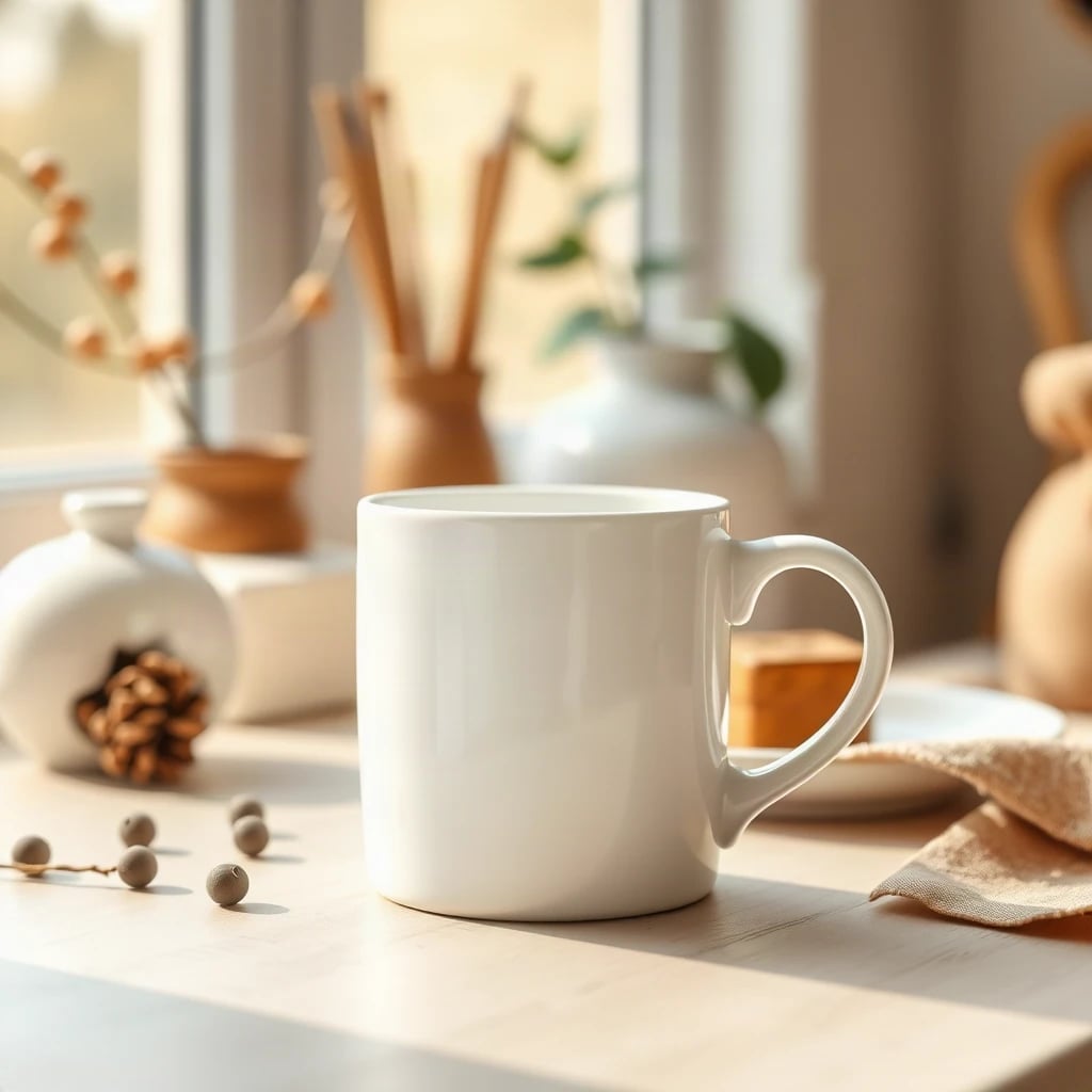 Coffee Mug Mockup Lifestyle