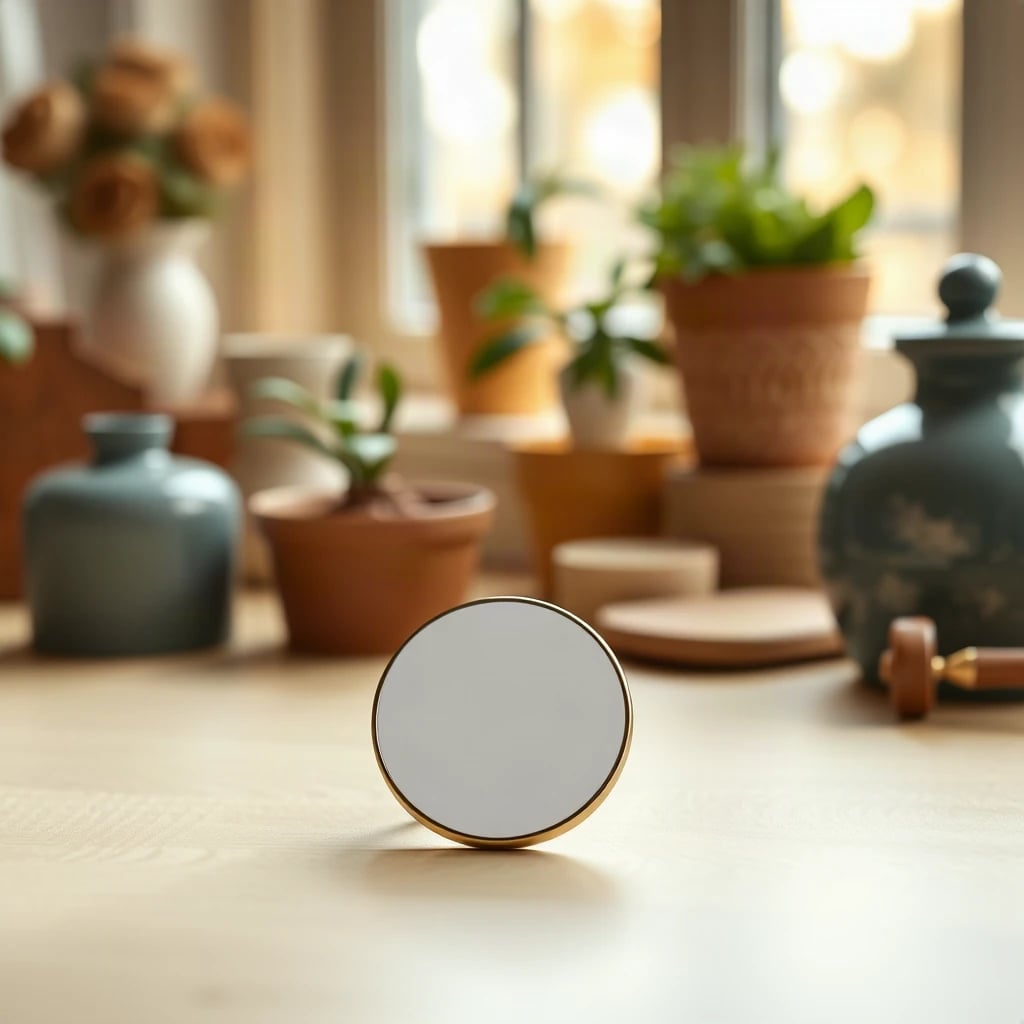 Enamel Pin Mockup Lifestyle