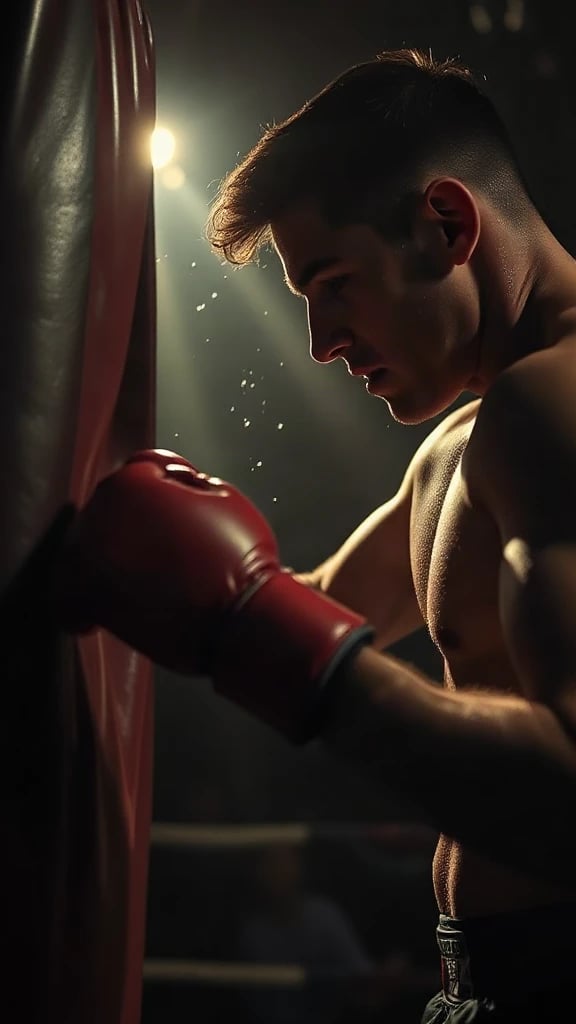 Boxing Training Sweat