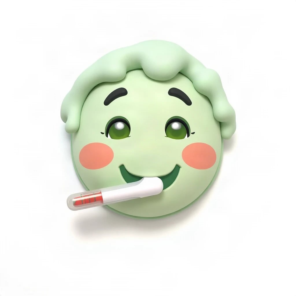 Sick Thermometer Emoji