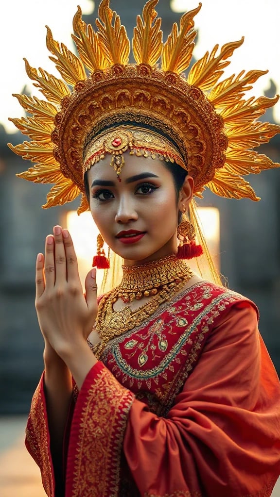 Balinese Dancer Portrait