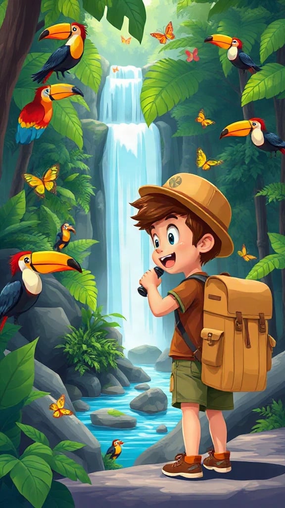 Jungle Explorer Kid