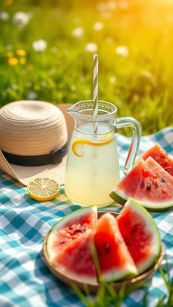 Summer Lemonade Picnic