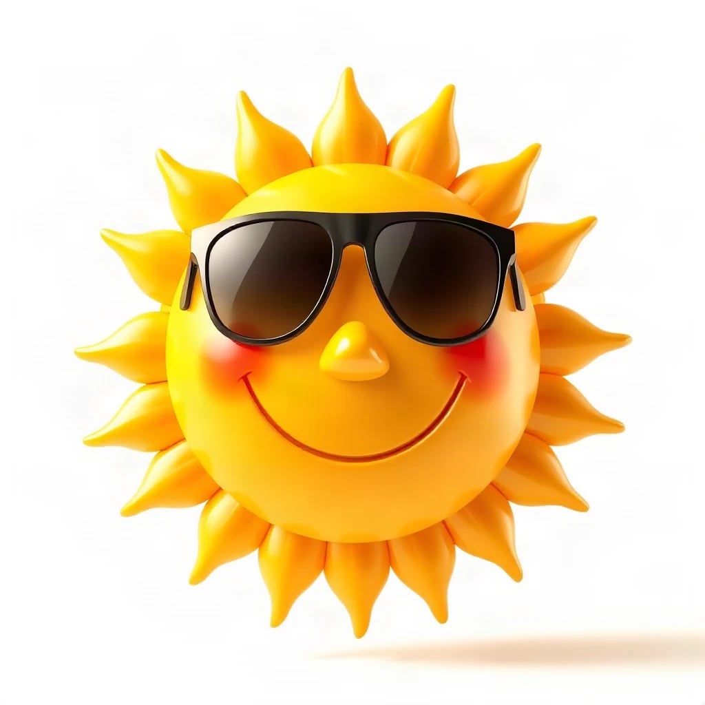 Sunny Smile Emoji