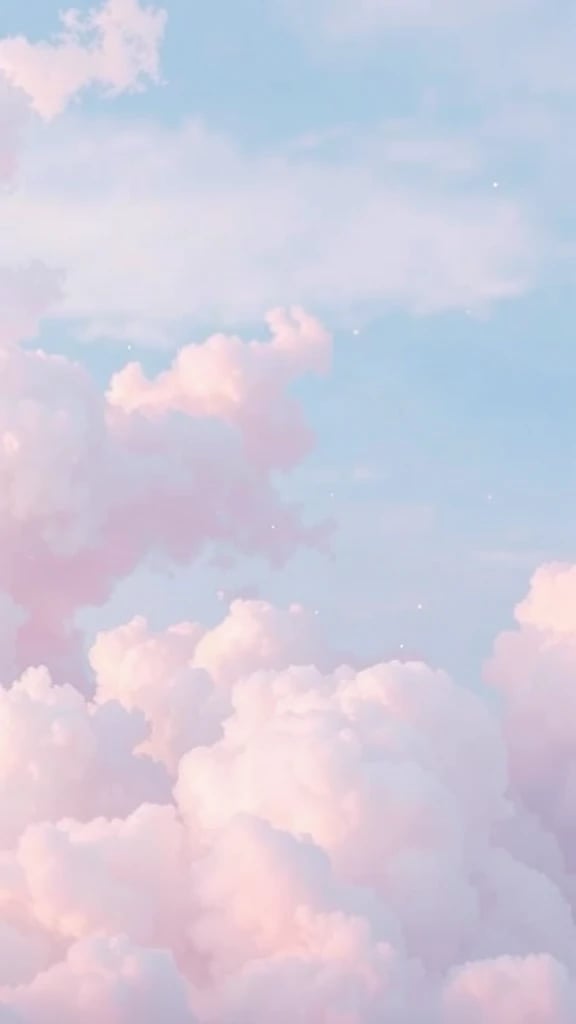 Pastel Clouds Wallpaper