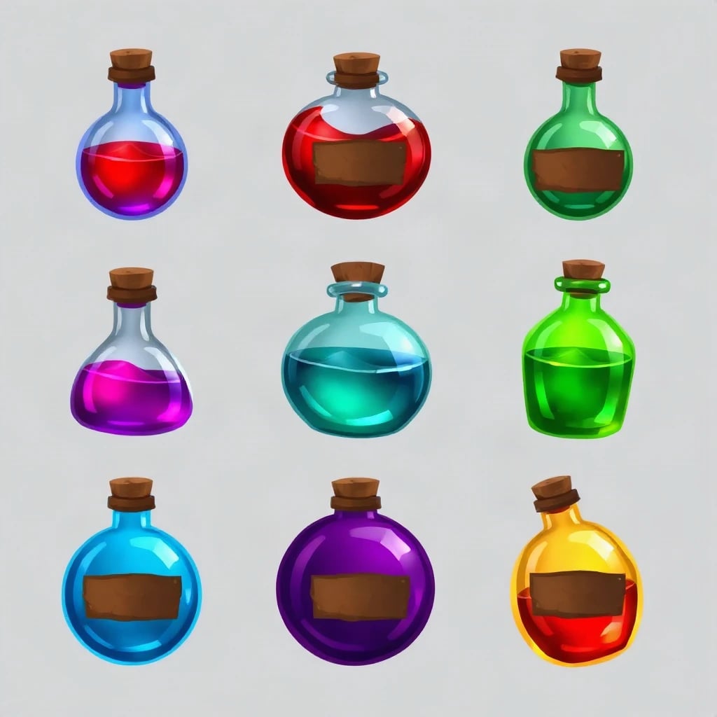 Fantasy Potion Icons