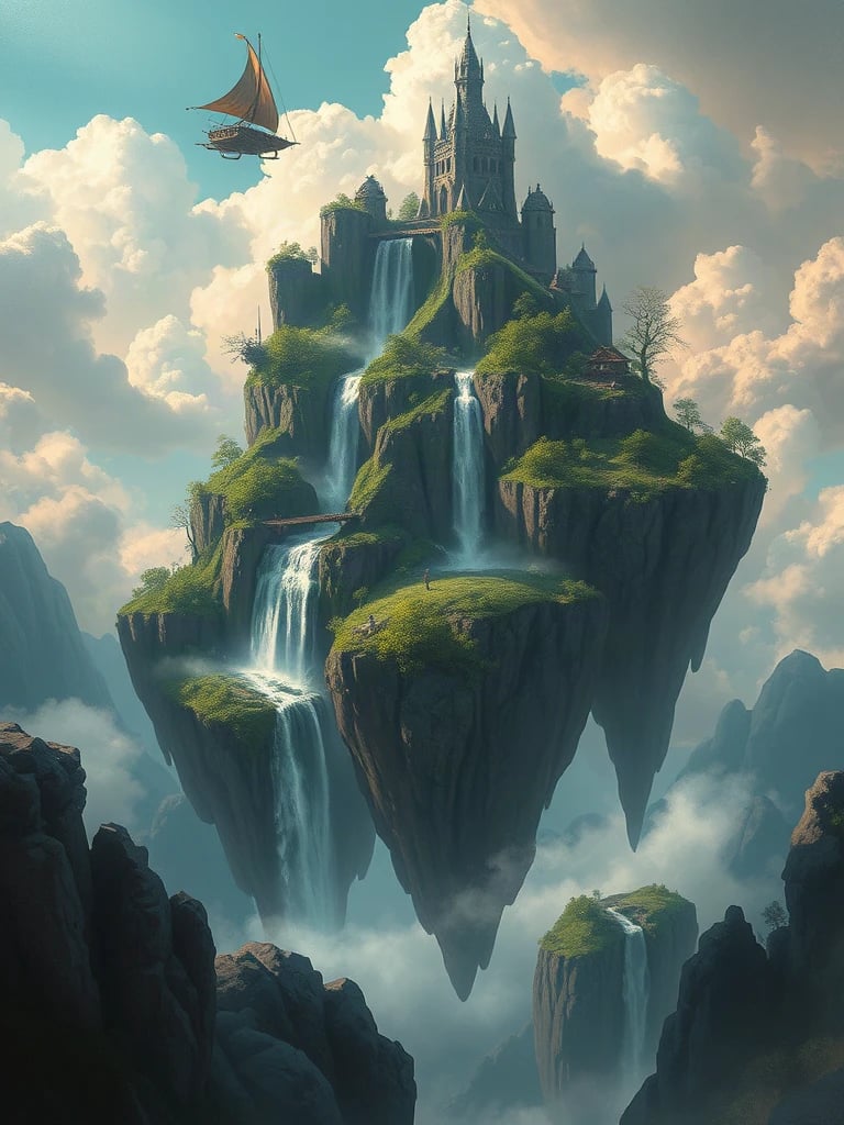 Floating Sky Islands