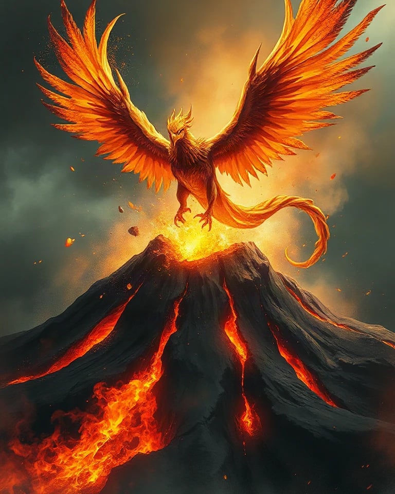 Phoenix Rising Volcano