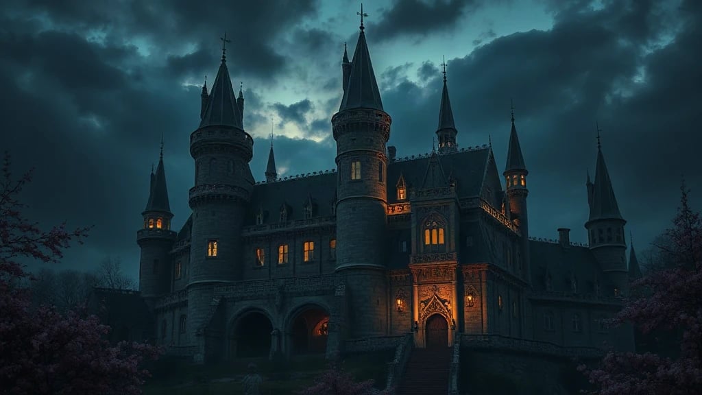 Fairy Tale Castle Dawn