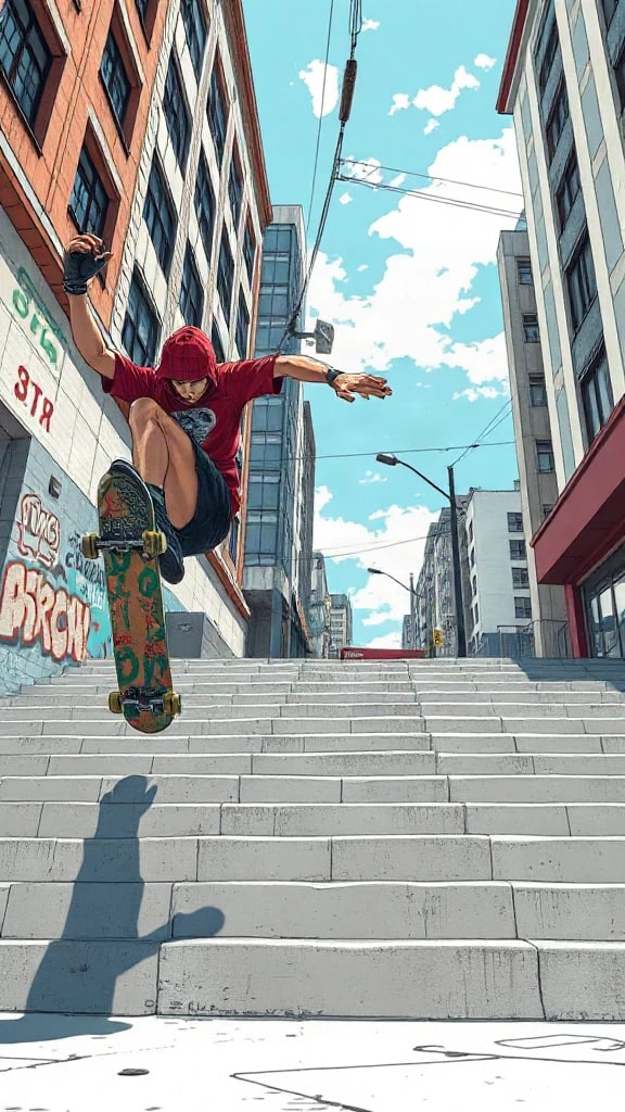 Skateboard Trick