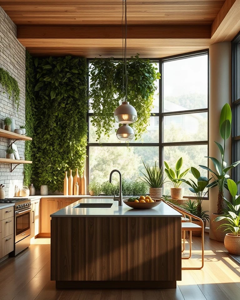 Biophilic Kitchen