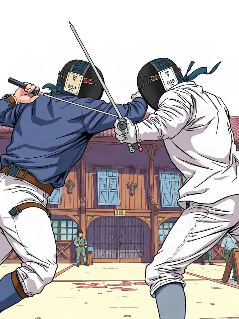 Fencing Match